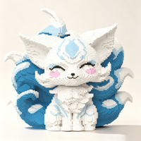 Nine-Tailed Fox Micro Building Blocks